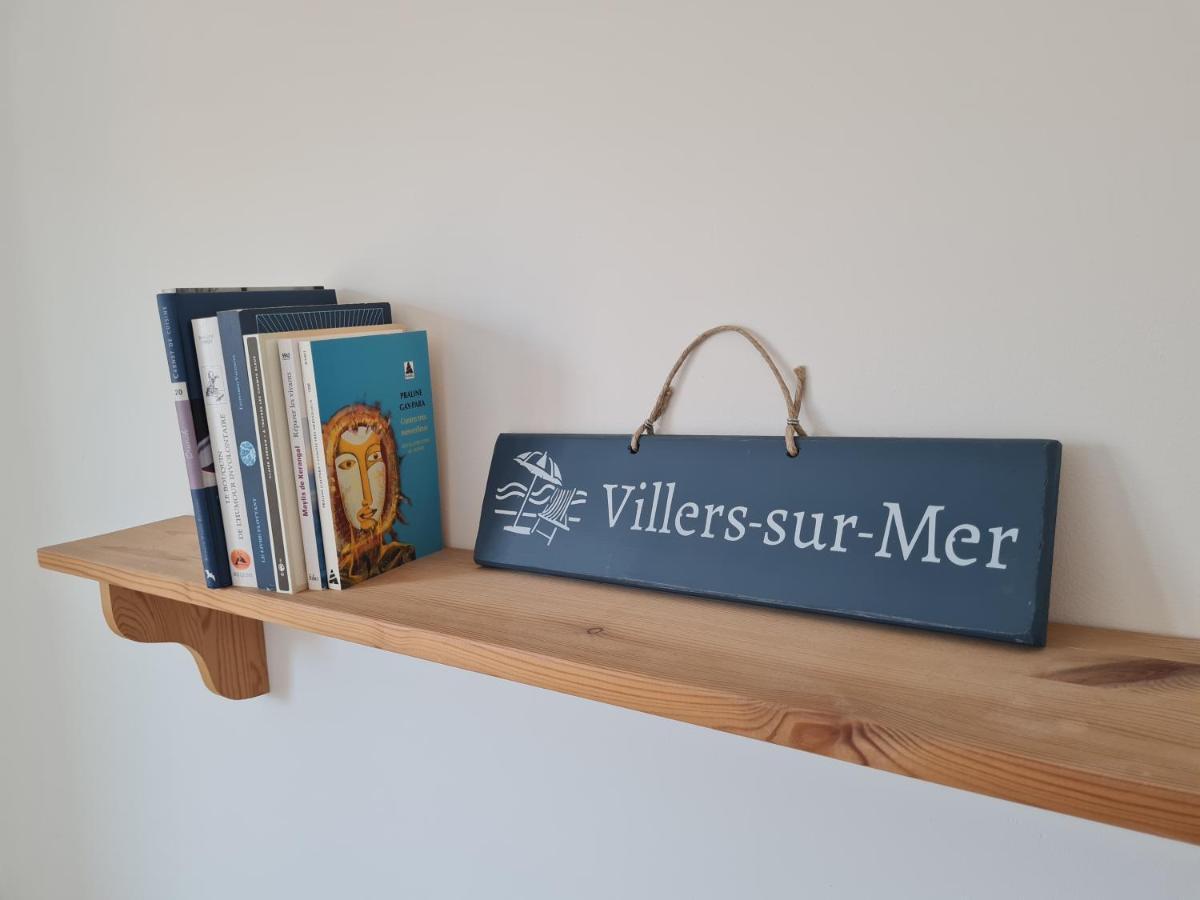 Cote Et Mer Superbe Appartement Front De Mer Wifi & Parking Villers-sur-Mer Exteriör bild